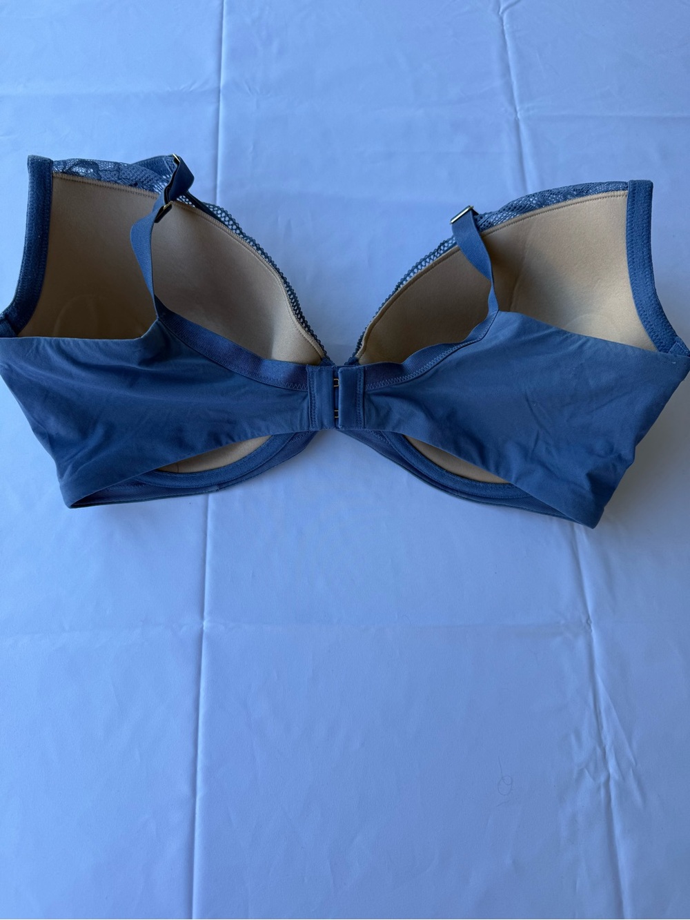 ThirdLove 36E Lace Bra Blue Full Coverage Underwire Comfort Bra - Picture 4 of 5